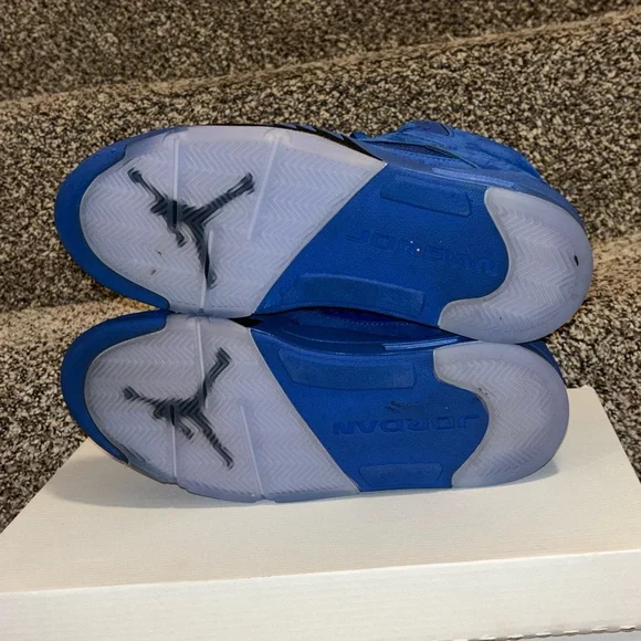 Air Jordan 5 retro SE ‘Blue Suede’ Sz. 8.5 men’s - Picture 2 of 8